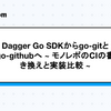 Dagger Go SDKからgo-gitとgo-githubへ ~ モノレポのCIの書き換えと実装比較 ~