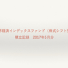 【積立記録】世界経済インデックスファンド2017年5月分