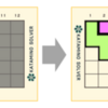 ピースを戻す表示を追加する (KATAMINOを解くプログラムを作成する)