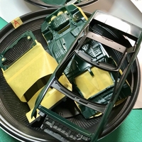 （12）「1/24 トヨタ MR2」を作ります。またマスキングしたパーツです。