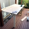 屋外　折畳み作業台　DIY