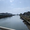 山崎川の河口へ　その7 　東橋　～　東築地橋