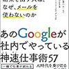 『世界一速く結果を出す人は、なぜ、メールを使わないのか グーグルの個人・チームで成果を上げる方法』