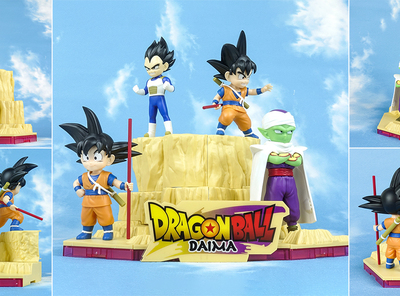 【後編】ワクワクが止まらない！ドラゴンボールDAIMA プラモデル「孫悟空(ミニ) ＆ベジータ(ミニ) 」「孫悟空(ミニ) ＆ピッコロ(ミニ) 」のご紹介！