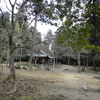 圓教寺　書写山（兵庫県姫路市）　平成27年1月18日その３　摩尼殿、鬼追い式の行列、法螺貝の音