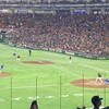 今シーズン初のドーム観戦、若い投手が頑張った