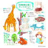 寝ている動物たち（多摩動物公園へ）