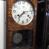 愛工舎の古い柱時計　昭和レトロ掛け時計　ボンボン時計