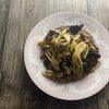 豚肉と長ネギのオイスター炒め
