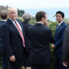 G7でトランプが安倍とマクロンに暴言