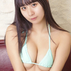 『非の打ち所がないパーフェクトボディ』やしろじゅり。のIカップ爆巨乳水着画像【３】