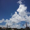  久々に朝からスッキリした夏空続き９ｈ過ぎに３０℃