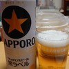 仕事終わりの一杯♪…