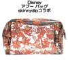 ディズニーコラボ　skinnydipコラボ　メイクアップバッグ　アブー　サル　disneyコラボ