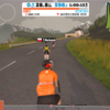 11/2(月)ローラー練 Zwift Academy Road: Workout 3 | VO2 Capacity