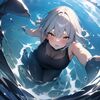 water surface (水面) by Animagine XL V3.1