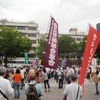 2015/07/29/　「安保法案反対、声上げ続けよう」　京都でデモ