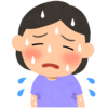 多汗症のフリーイラスト素材