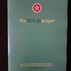 2018/2019年度香港財政予算案…の表紙の色