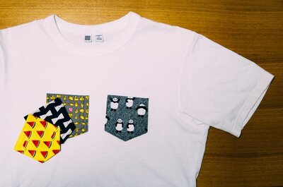 【裁縫DIY】「ポケットのデザインを変えられるTシャツ」を作ってみました