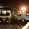 鉄道撮影　青森駅　あけぼの　バルブ撮影