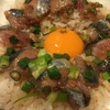 秋刀魚のワタ醤油漬け丼