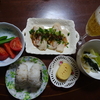 夕飯は、おウチ居酒屋っぽくしてみました