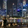 シンガポール街歩き＃283（マリーナ・ベイの夜景）