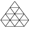 マッチ棒パズル・三角形除去問題（１０）
