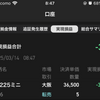 【速報】本日の実績：▲384円