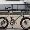tern AMPF1カスタム（ドロップハンドル化）とORTLIEBバイクパッキング