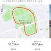 駒沢公園で10kmだけペース走