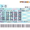 17日抽選分    Loto6 購入分、2,000円の当選でした。