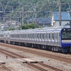 9月2日撮影　東海道線　大磯～二宮間　E235系1000番台、15連フル編成の試運転とその他もろもろを撮る