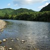 四万十川が中土佐町に入ると天満宮前キャンプ場