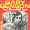 「Don't Throw It All Away」ゲイリー・ベンソン（Gary Benson）（1975）