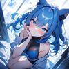 blue theme (青い色調) by Animagine XL V3.1