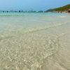 ラン島のターウェンビーチ　透明度が高い美しいビーチ