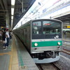 埼京線の205系、最後の１本ハエ28（2016年の撮影から）