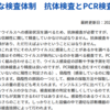 抗体検査とPCR検査