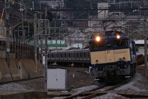 ３月12日　EF64形1032号機牽引のE217系Y-34編成廃車回送