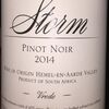 Storm Pinot Noir Vrede 2014