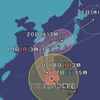 台風14号進路