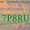 Kingdom of Lesotho：20m CW
