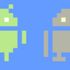 前に描いたandroidアイコンをいじってみた
