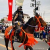 相馬野馬追騎馬隊 in 将門まつり（坂東市岩井）