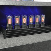 Elekstube IPS Nixie Tube Digital Clock ニキシー管風 デジタル