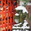 雪景色の街をあるけば 「石浦神社」 