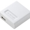  ELECOM iPod/iPhone用AC充電器 USBケーブル対応 ホワイト AVA-ACUWH