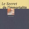 ：HUBERT HADDAD『Le Secret de l’immortalité』（ユベール・アダッド『不死の秘密』）